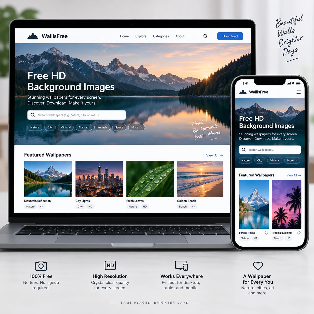 BackgroundDepとは？無料HD背景画像の探し方と選び方