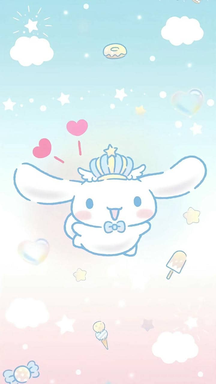 Cinnamoroll hình nền điện thoại