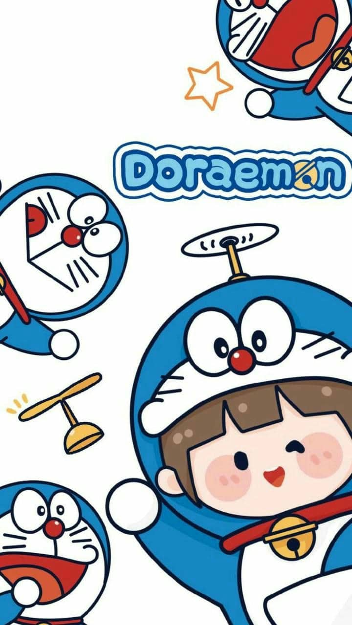 Hình nền điện thoại Doraemon