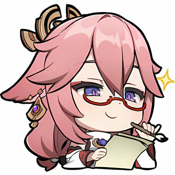 Ảnh chibi Yae Miko avatar cute