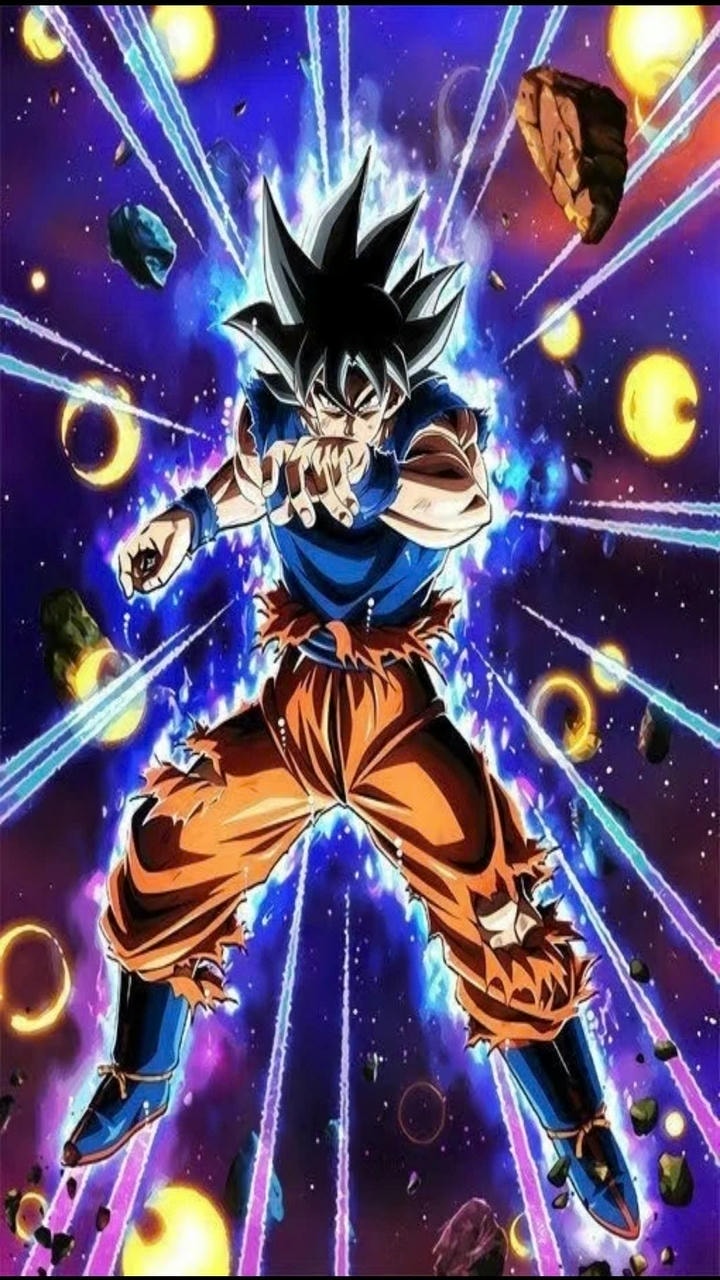 hình nền goku sét