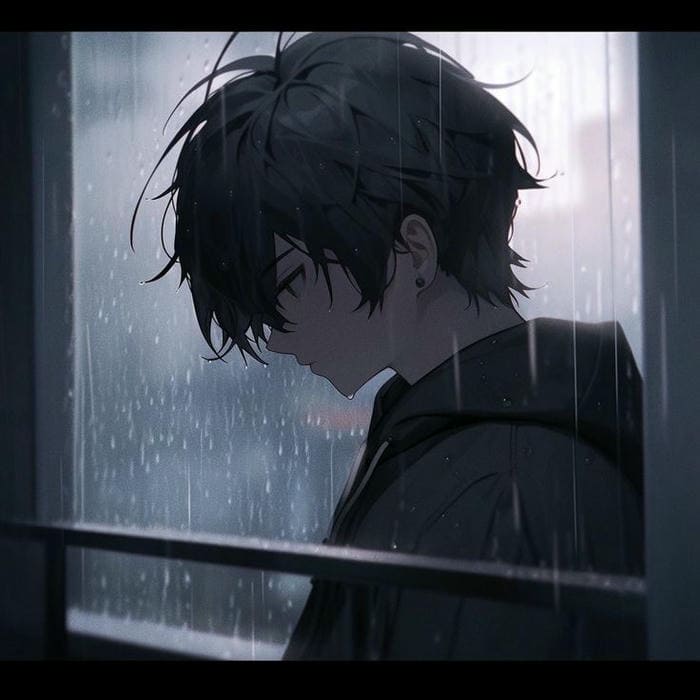 Avatar sad boy anime