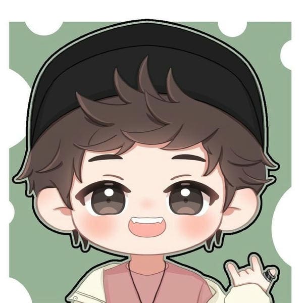 Ảnh avatar chibi nữ cùng mèo con đáng yêu