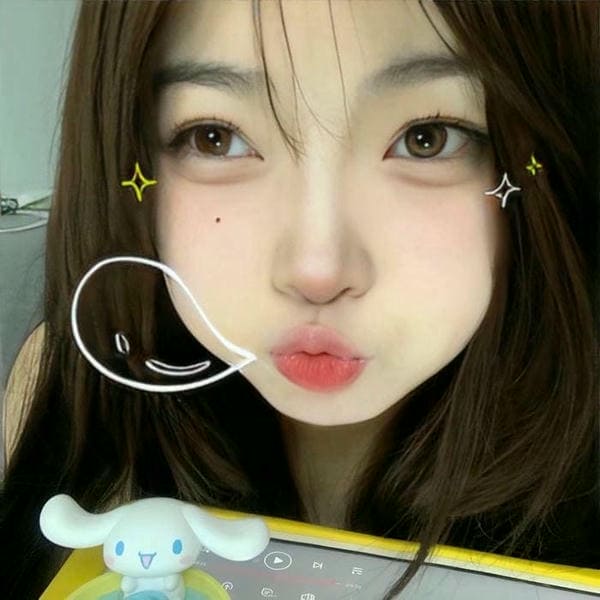 Ảnh avatar Tiktok hình chó con đáng yêu