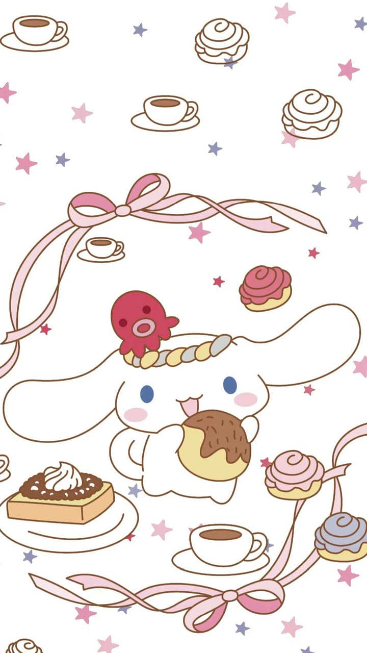 Hình nền điện thoại Cinnamoroll cute