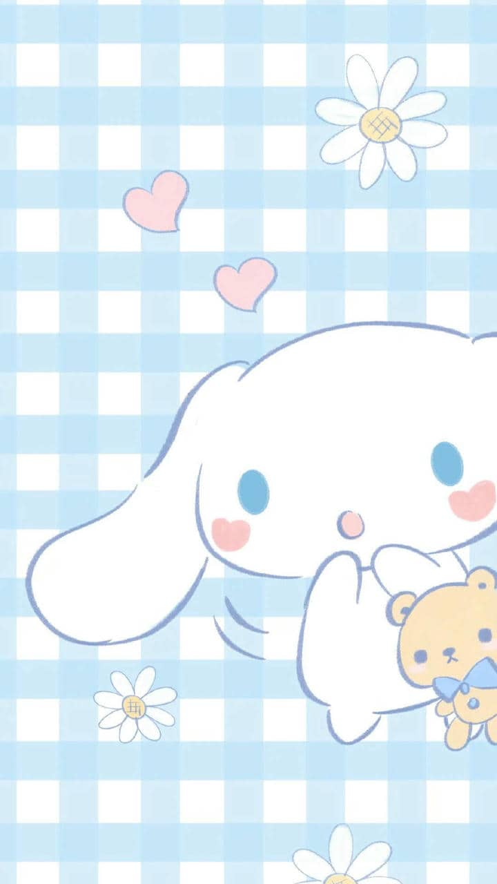 Ảnh Cinnamoroll cute làm hình nền điện thoại