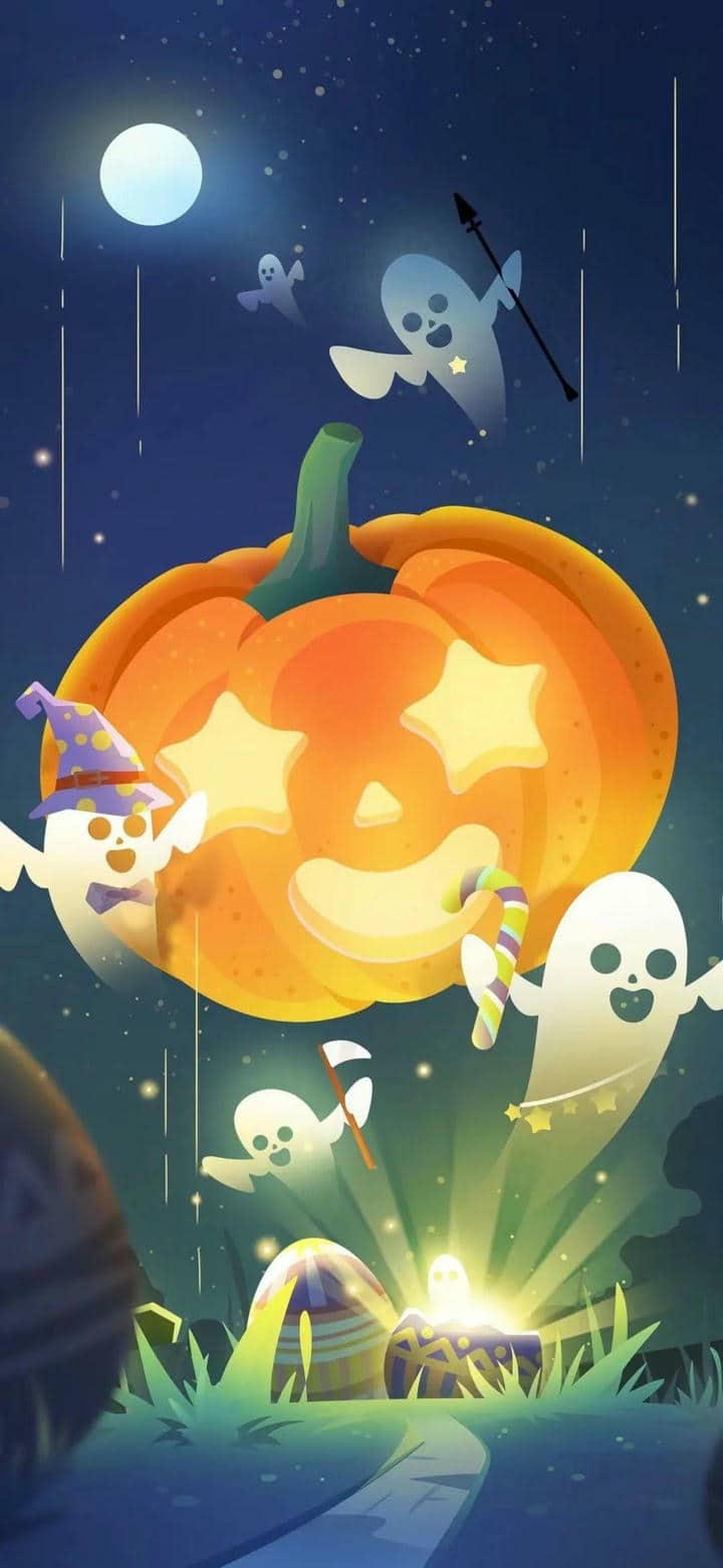 Ảnh Halloween làm hình nền cho điện thoại