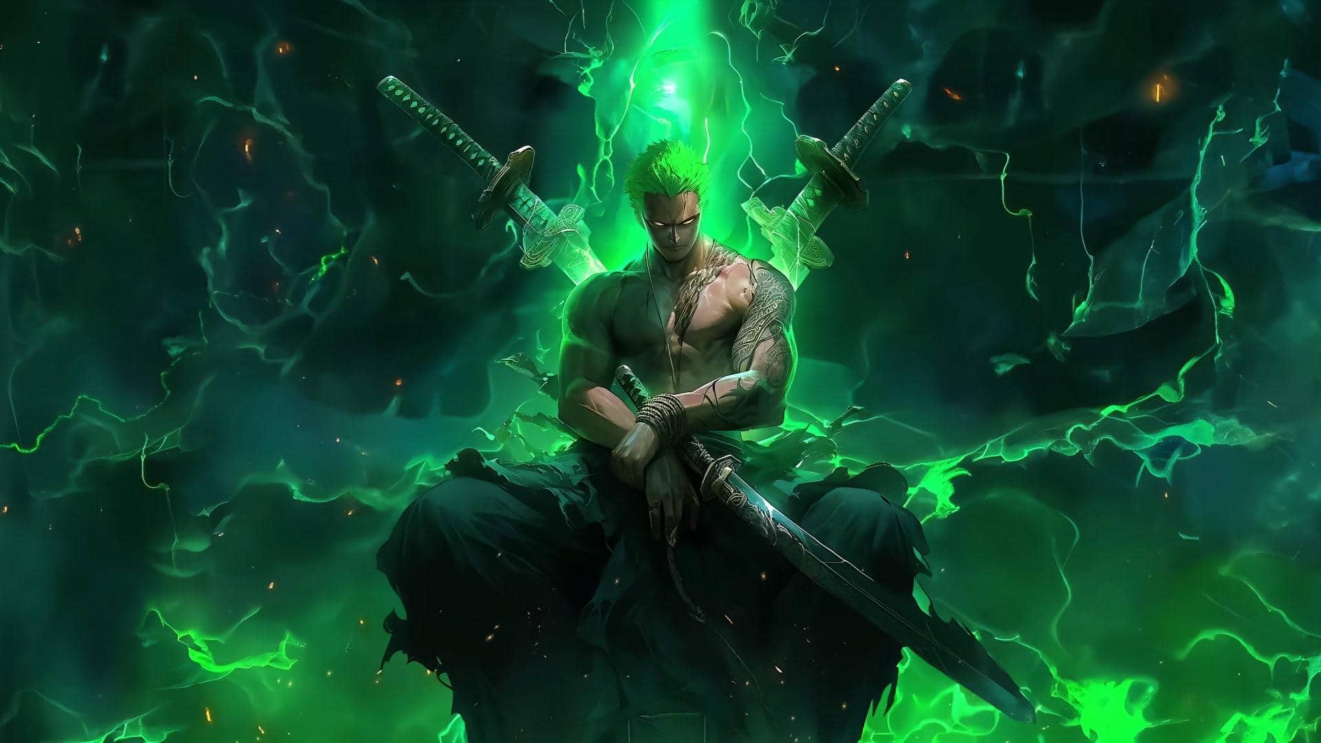 Hình nền máy tính Zoro ngầu