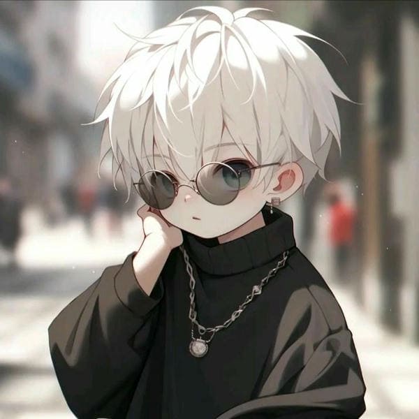 Hình ảnh avatar anime nam siêu cool ngầu cho Facebook