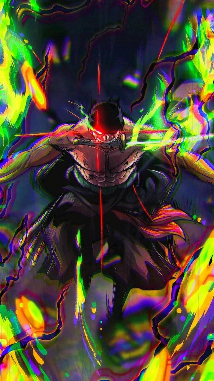 Hình nền điện thoại Roronoa Zoro ngầu