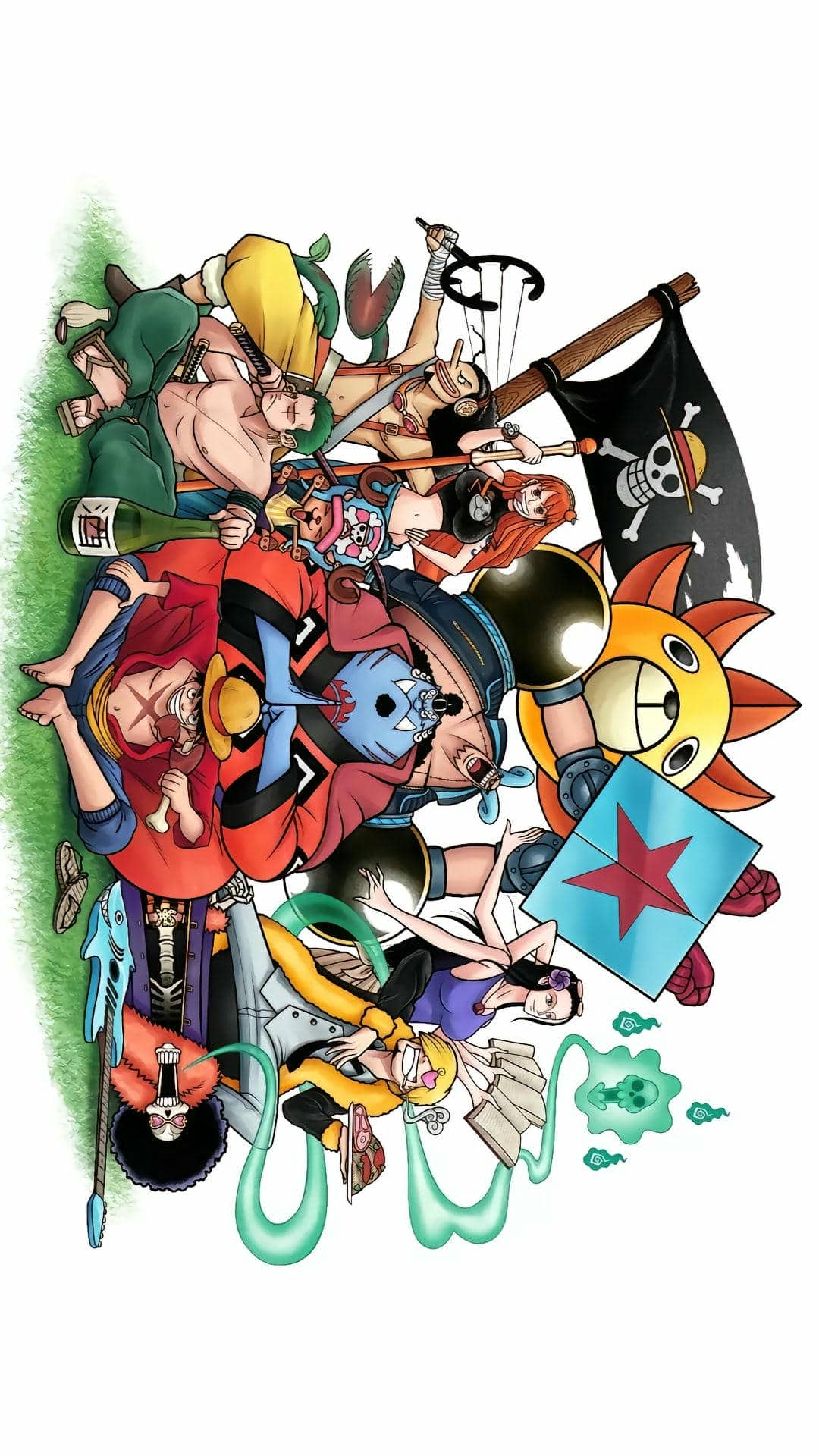 Hình nền máy tính  4k anime One Piece