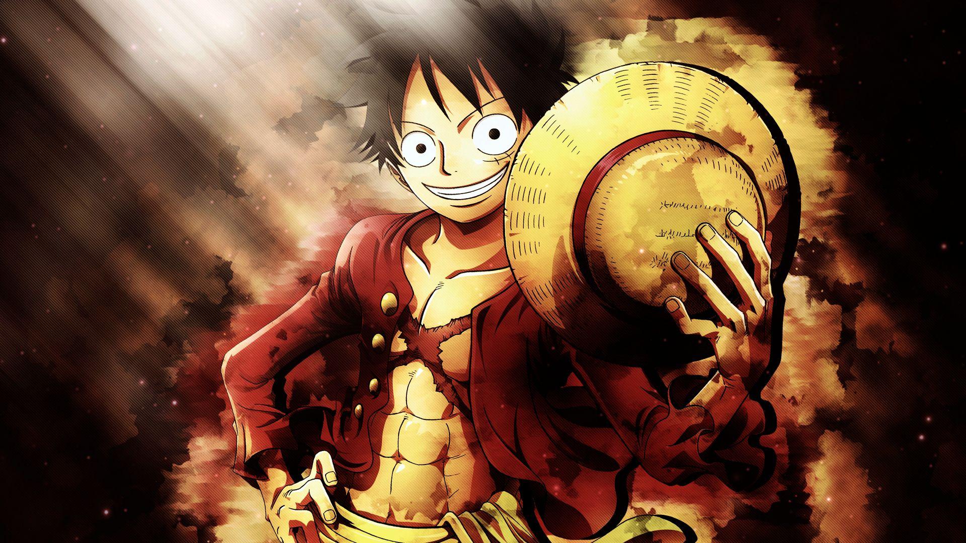 Ảnh hình nền máy tính One Piece Luffy