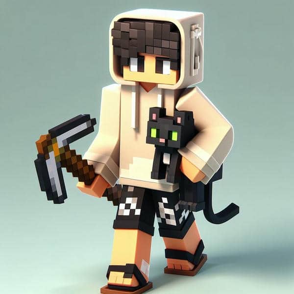 Hình avatar Minecraft cute