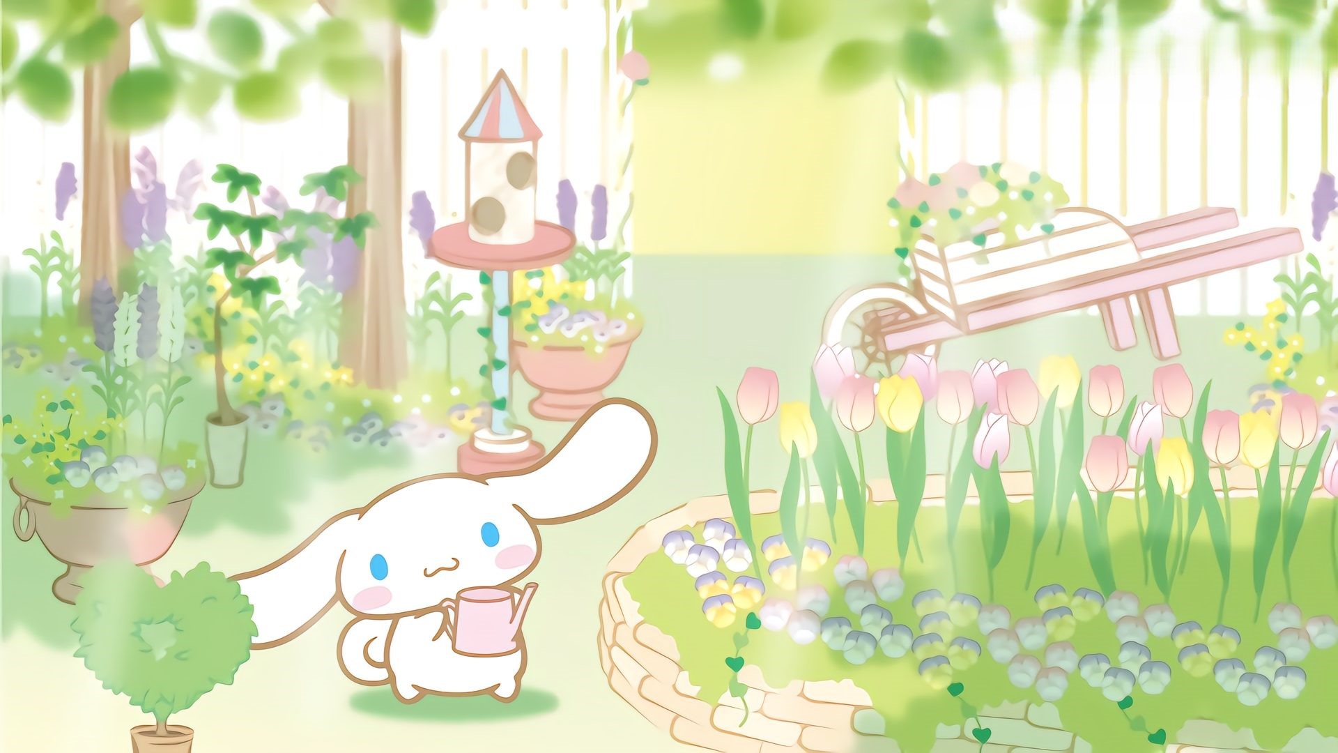 Hình nền máy tính cute Cinnamoroll