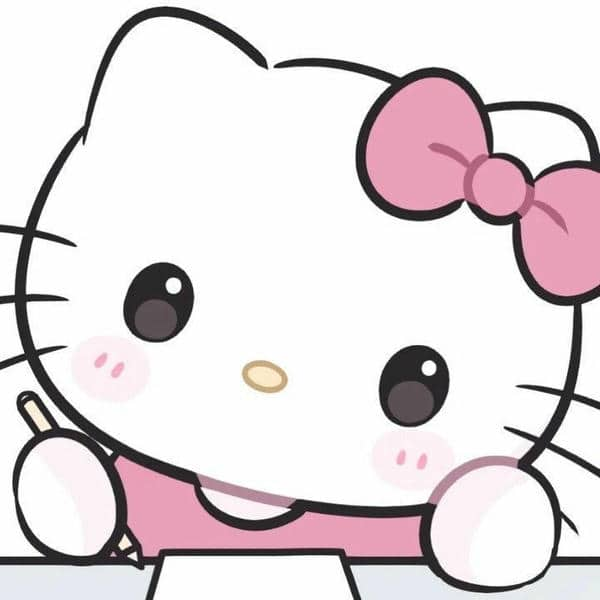 Hình ảnh avatar Hello Kitty dễ thương