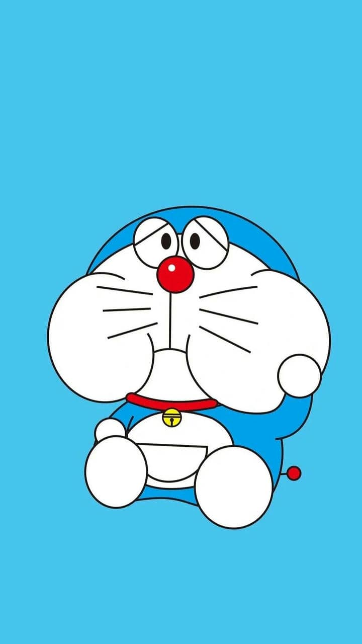 Ảnh nền Doraemon nghịch ngợm cute