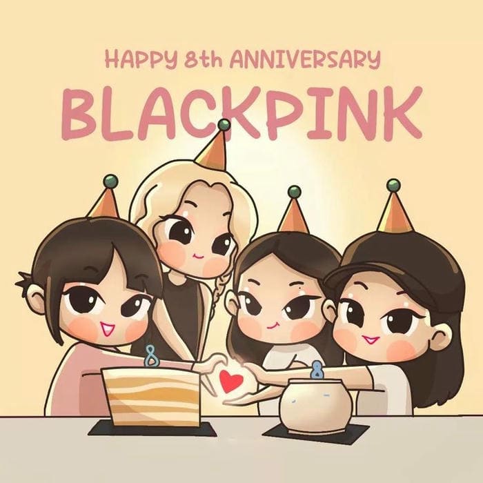 Hình ảnh avatar chibi Blackpink siêu cute