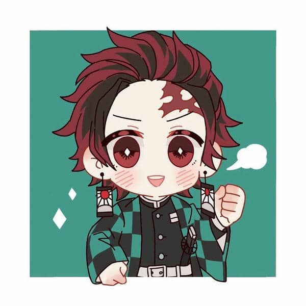 Hình ảnh chibi Tanjiro avatar cute