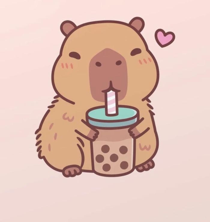 Hình Capybara avatar cute đáng yêu