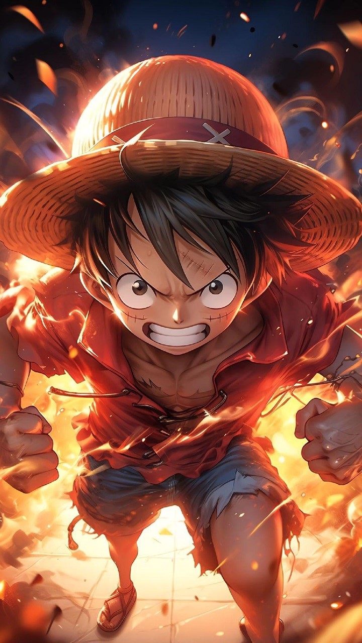 Hình nền One Piece Luffy 4k ngầu