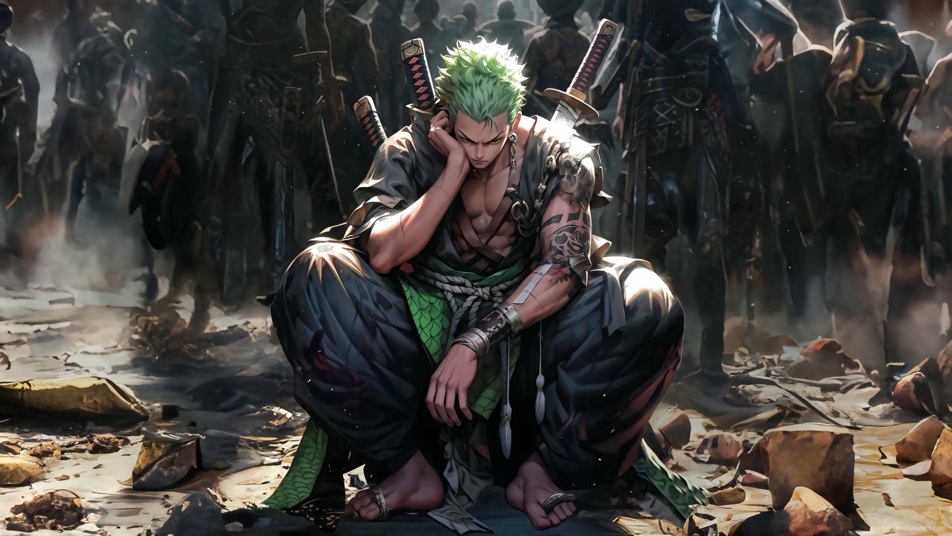 Hình nền ảnh Zoro cực ngầu