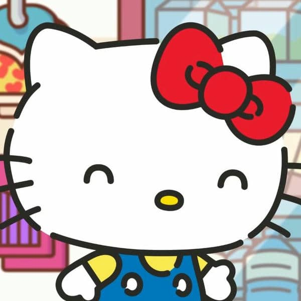 Avatar Hello Kitty trắng