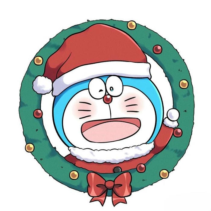 Ảnh avatar Doraemon noel cute