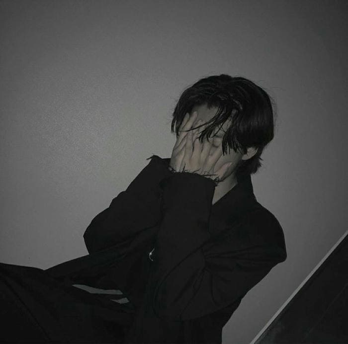 Hình sad boy avatar