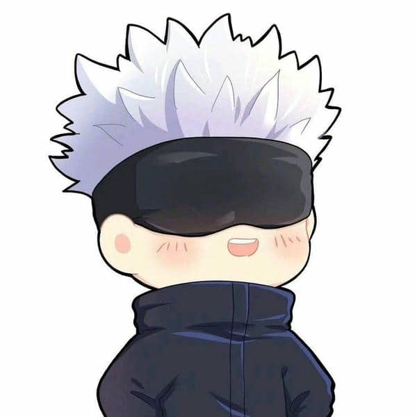 Gojo Satoru chibi avatar cute