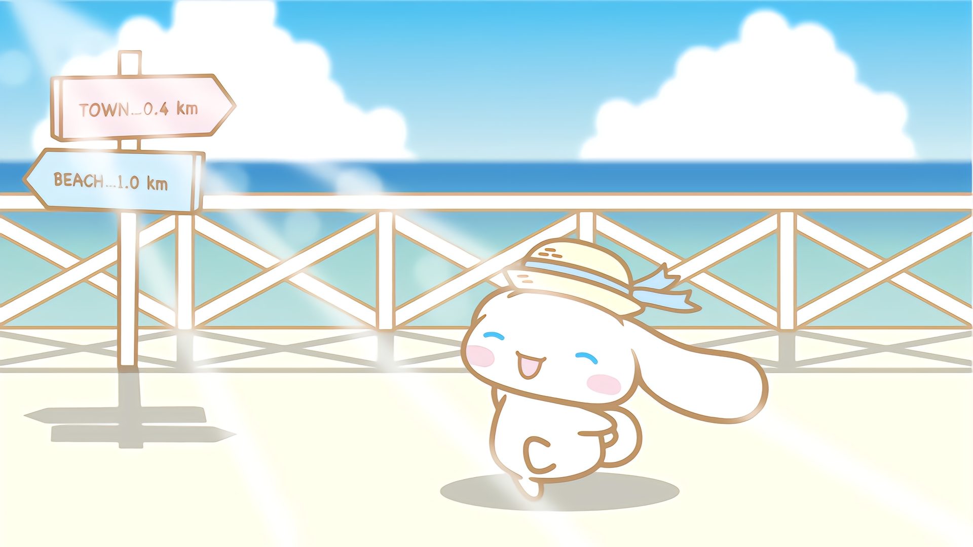 Hình nền máy tính Cinnamoroll siêu cute