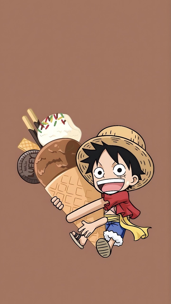 Ảnh hình nền Luffy One Piece cute