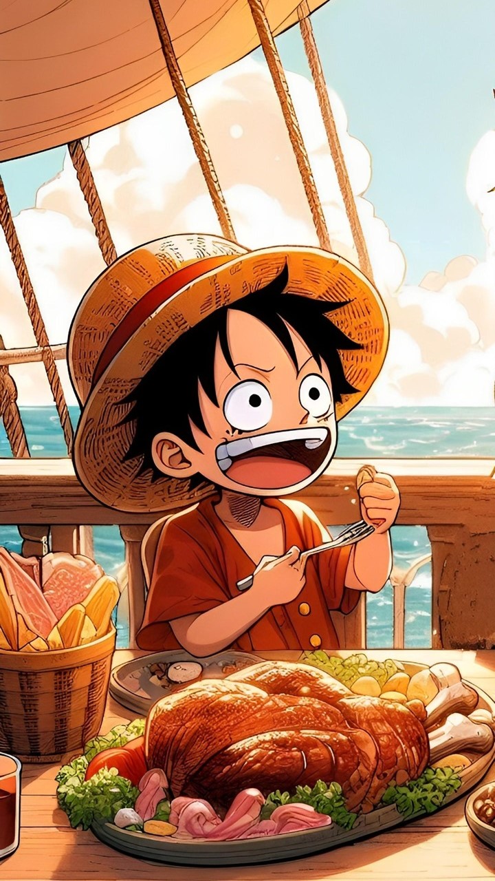 Hình nền điện thoại Luffy