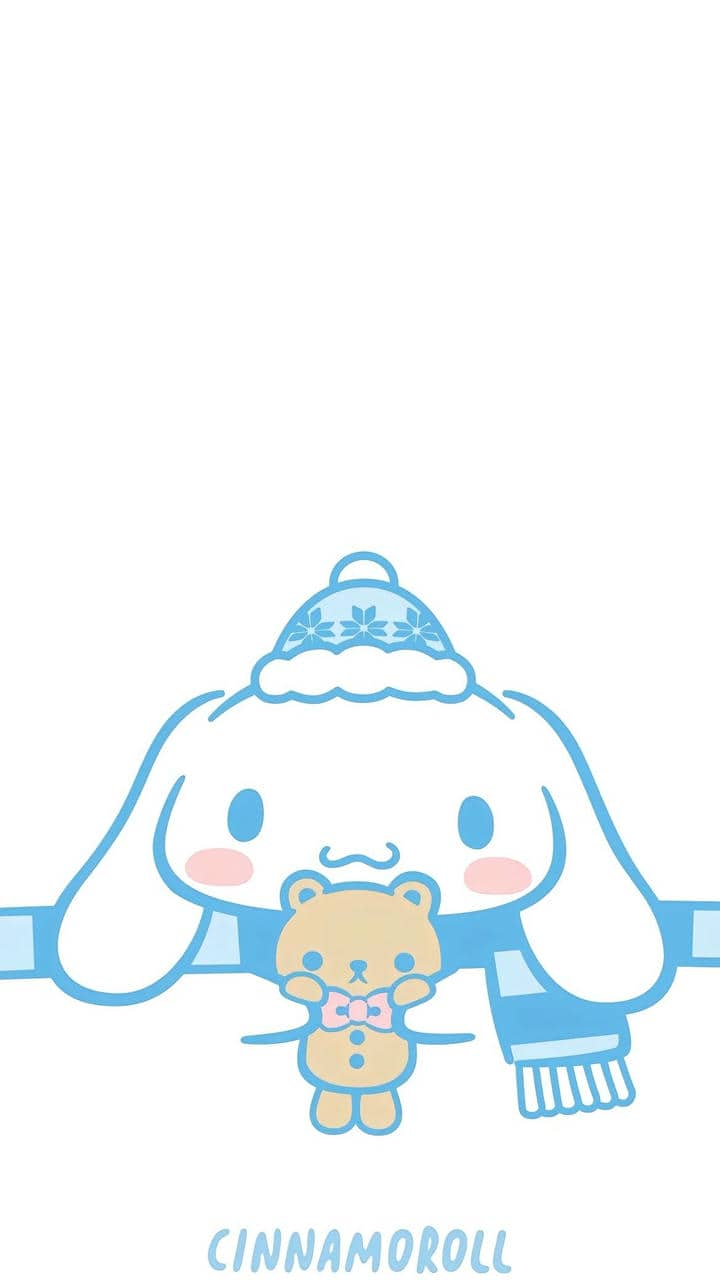 Ảnh hình nền Cinnamoroll màu hồng cute