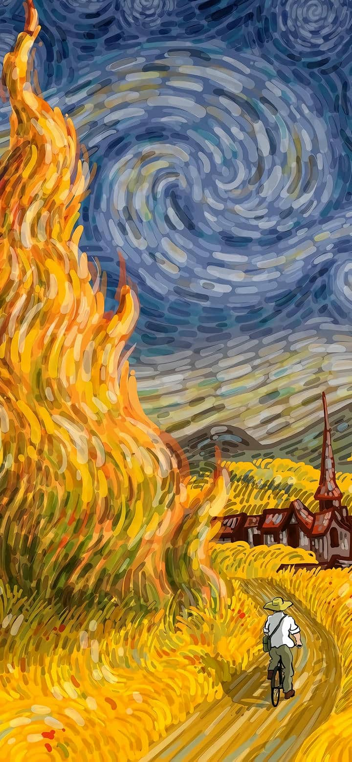 Họa sĩ hình nền tranh Van Gogh