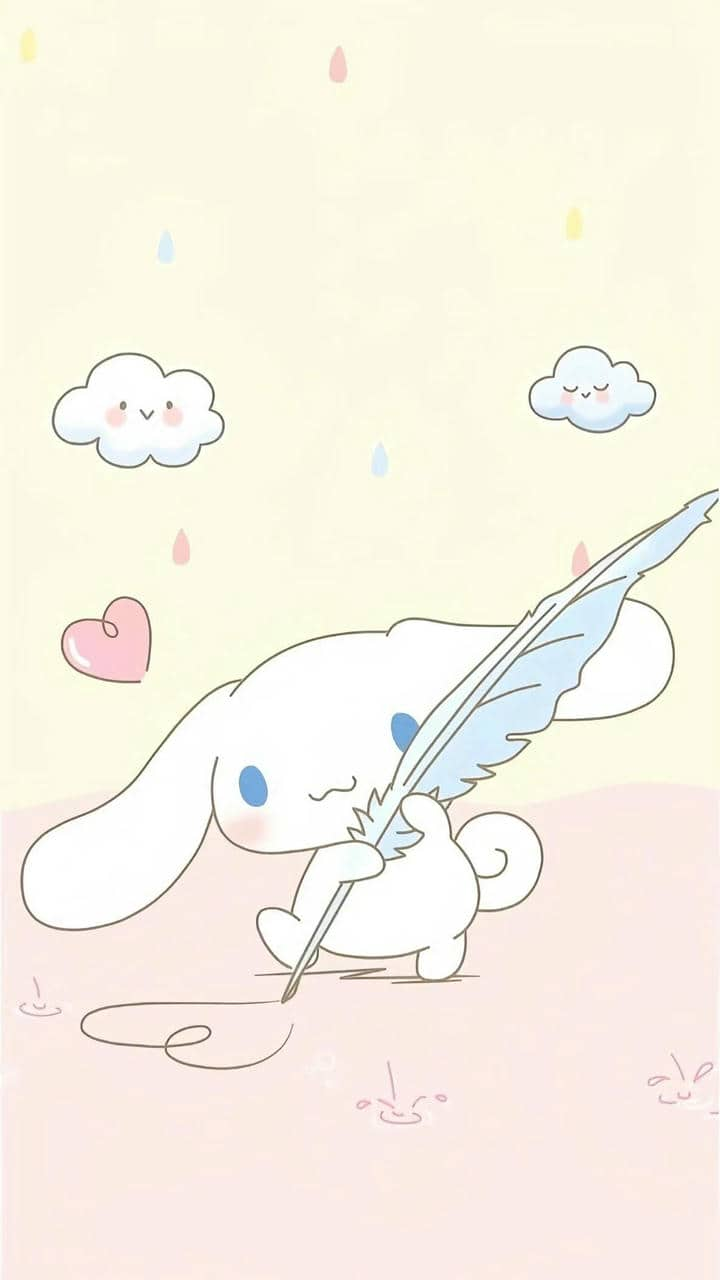 Ảnh hình nền iphone Cinnamoroll cute