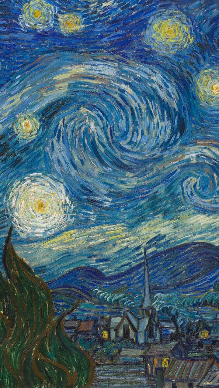 Hình nền Van Gogh 4k