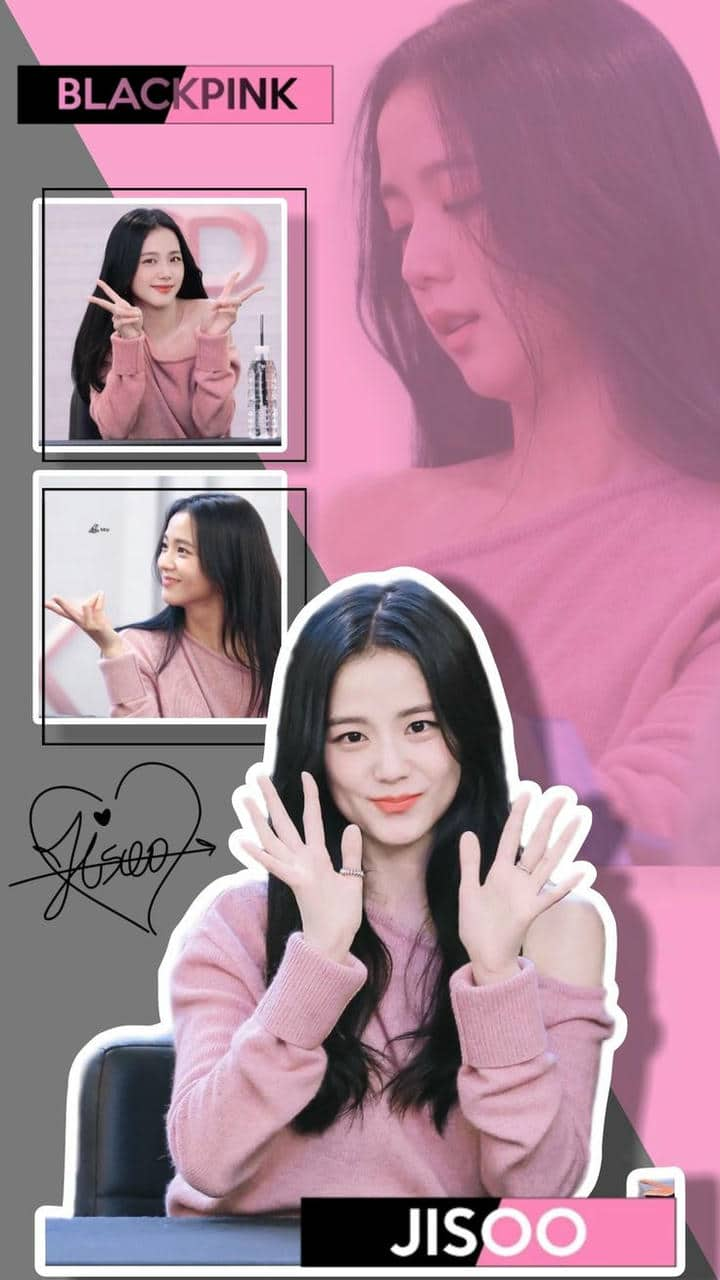 Hình nền điện thoại Jisoo cute đáng yêu