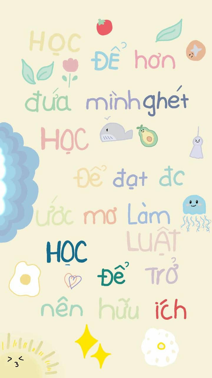 Hình nền tạo động lực học tập