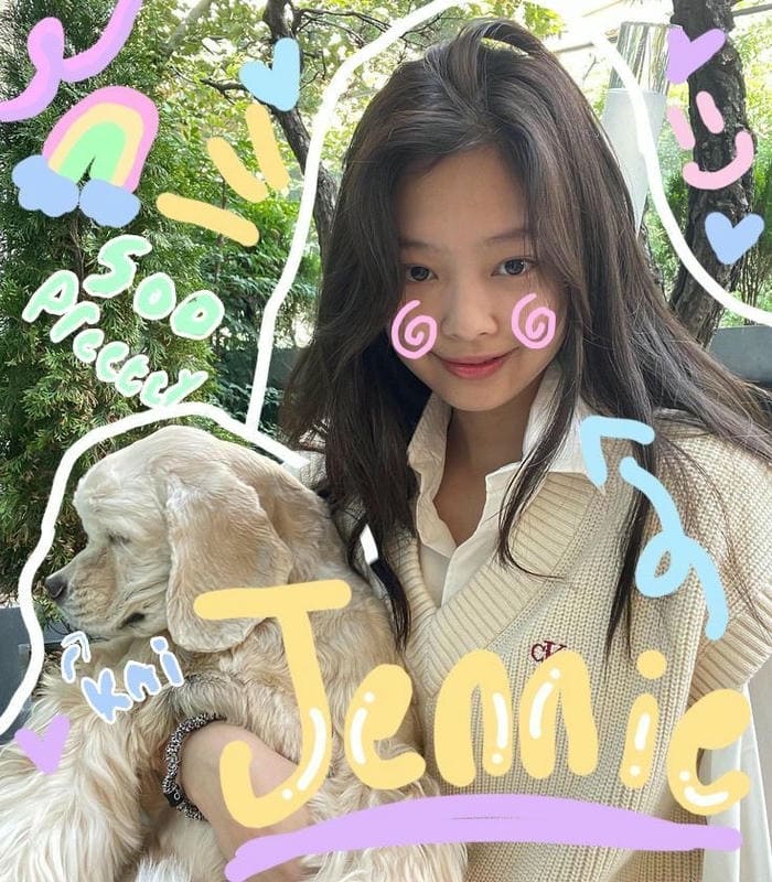 Ảnh avatar Jennie Blackpink đáng yêu