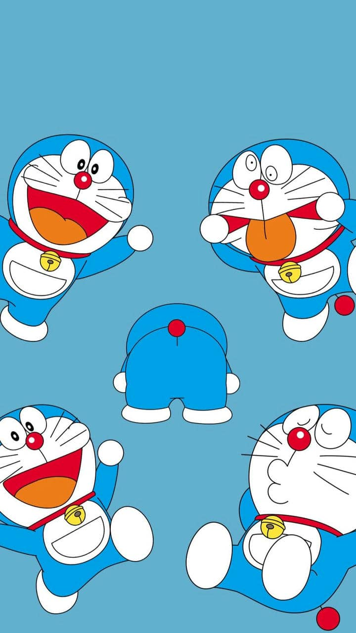 Hình nền đt Doraemon cute đáng yêu