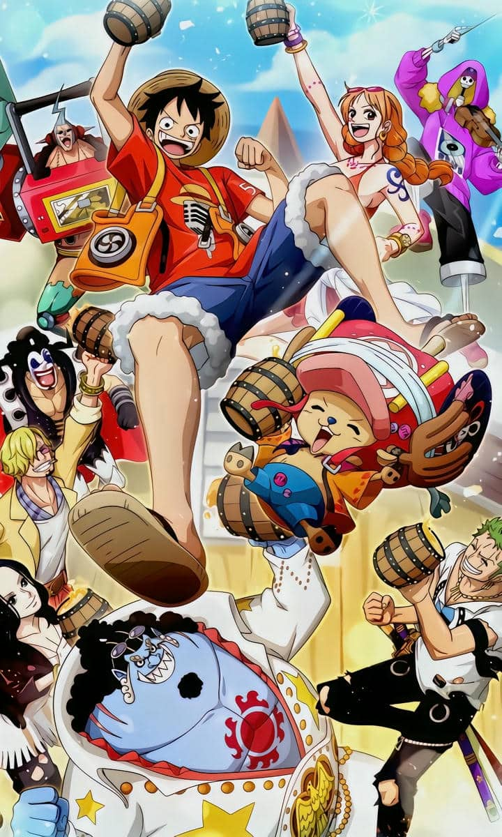 Hình nền One Piece chill