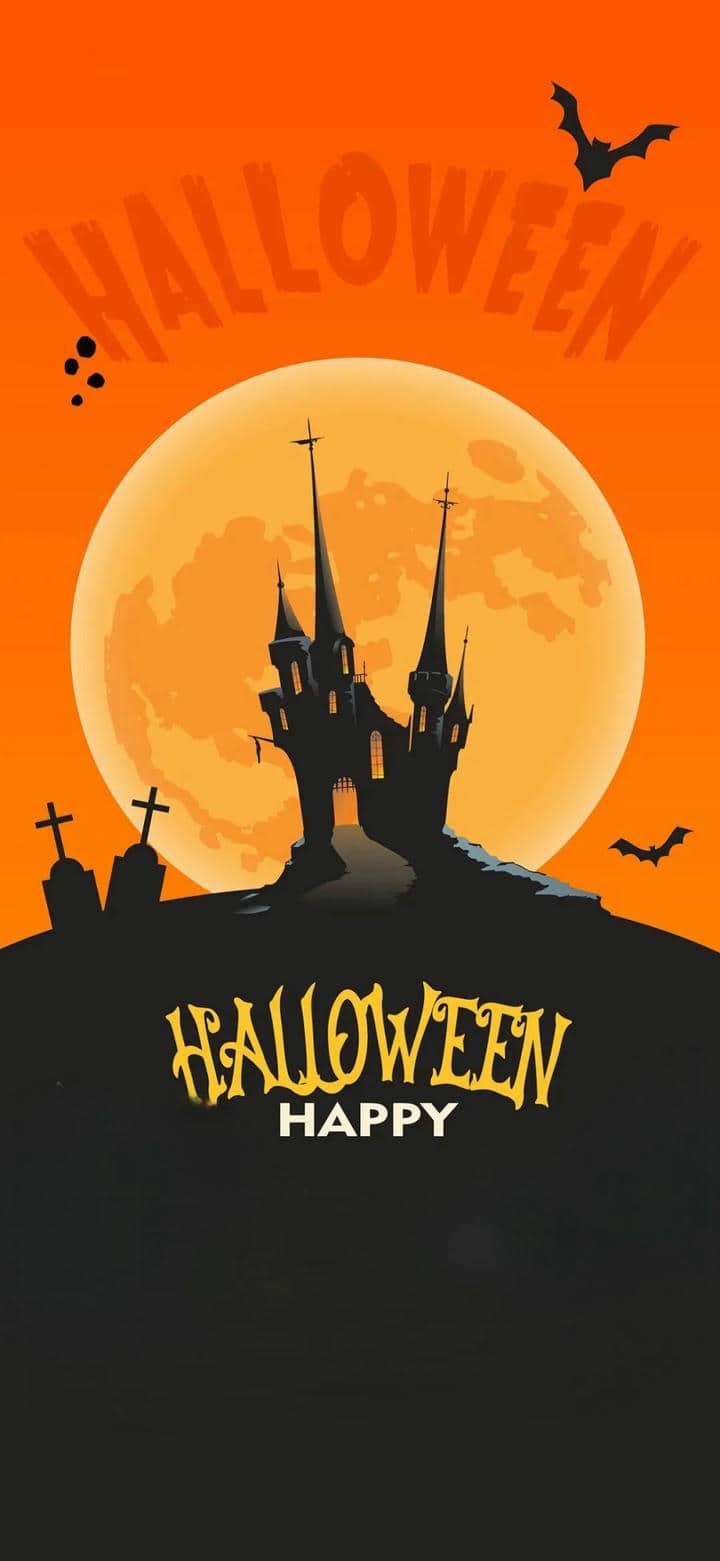 Hình nền Halloween cute cho điện thoại