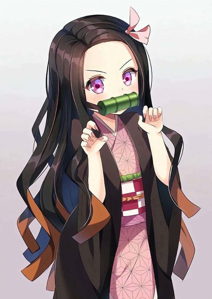 Hình nền Nezuko chibi