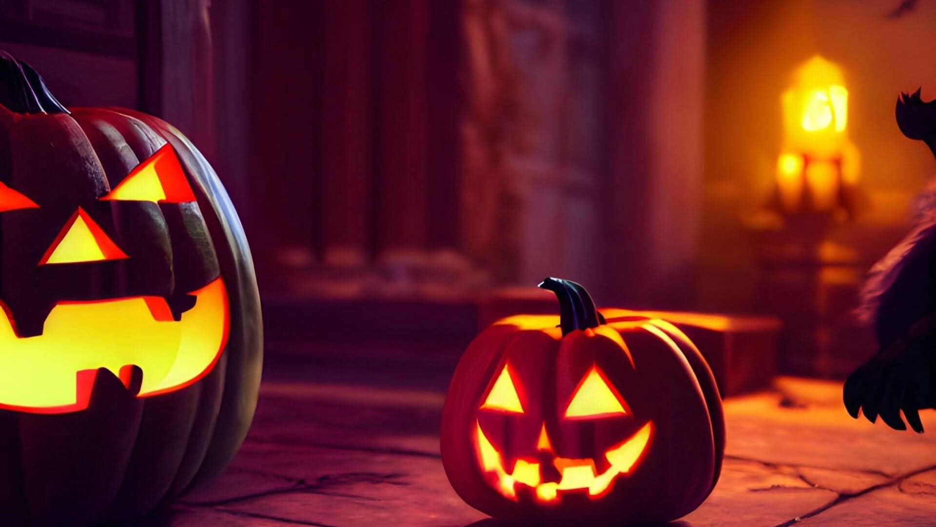 Ảnh hình nền máy tính Halloween kinh dị