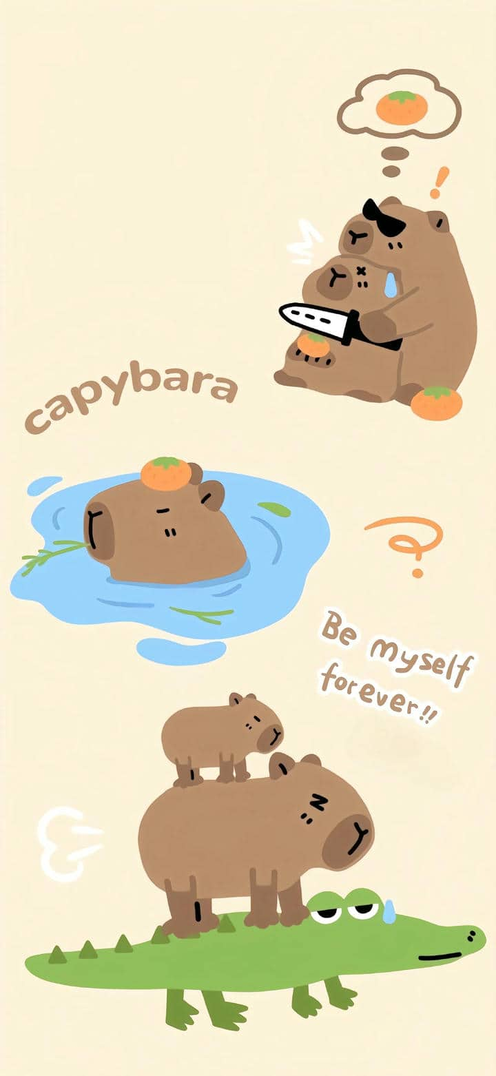 Ảnh hình nền Capybara